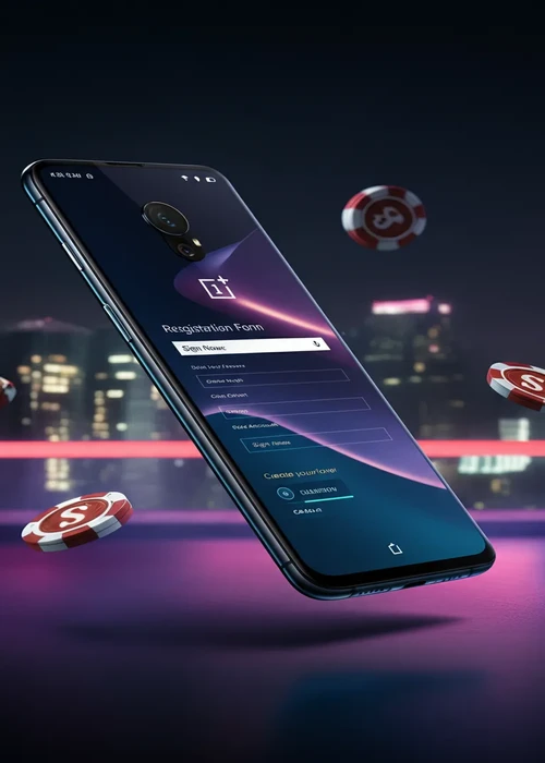 Quick Trino Casino registration form in a few steps